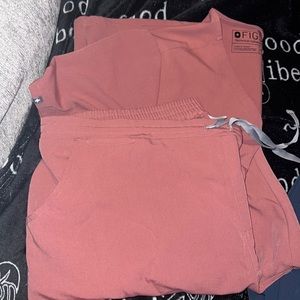 Figs Scrub Set - Mauve